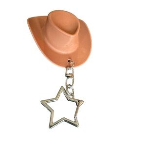 NIB Cowboy Star Carabiner Keychain